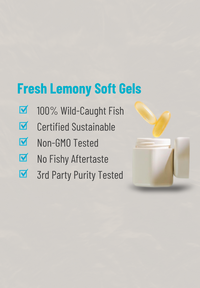 Ultimate Omega, Lemon Flavor