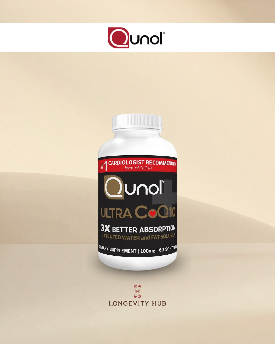 Qunol Ultra CoQ10 100 mg